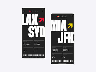 Boarding Pass Concept ✈️ 🧳