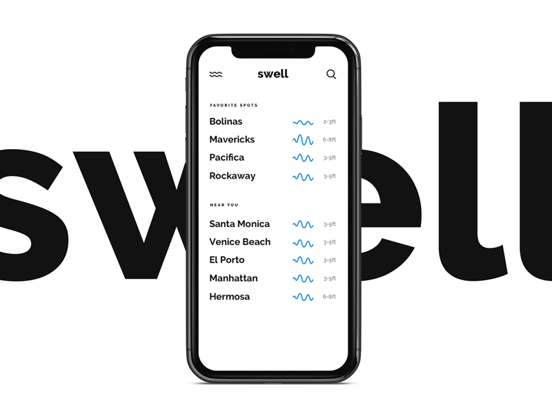 Swell Surf App principle raleway surf surf art surf forecast surfing swell