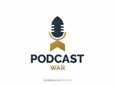 Podcast War by Abdullah Designs on Dribbble