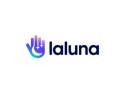 Laluna abdullah designs astrology branding contemporary design graphic design hand illustration instagram laluna logo logo design logotype luna palmistry sleep