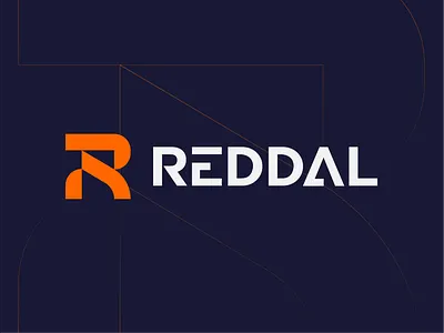 Reddal Full Logo 3d abdullah designs branding contemporary design gamer gaming graphic design illustration instagram logo logo design logo icon logo mark logodesign logotype online gaming pc gaming r letter ui