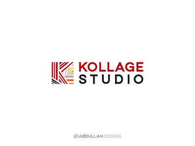 Kollage Studio - Logo Re-design abdullah designs art artstudio branding collage contemporary dribbble illustration instagram logo logo design logodesign logomark logotype minimal rebrand rebranding studio vector