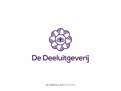 Dee Deeluitgeverij abdullah designs art branding contemporary dribbble illustration instagram logo logo design logodesign logomark logotype mark minimal print media publication design vector