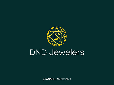 DND Jewelers abdullah designs art branding contemporary dnd dribbble illustration instagram jewel jewelery logo logo design logodesign logomark logotype mark minimal vector