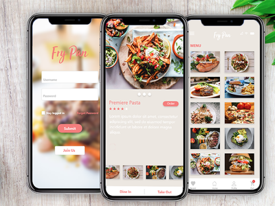 Food App design ui ui app web