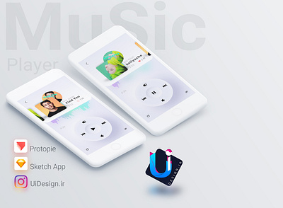 Music Player Concept Design 3d 3d animation 3d effect 3d motion adobe xd concept concept design inspiration motion graphic music player neomorphism protopie prototype sketch sketchapp soft ui uiux