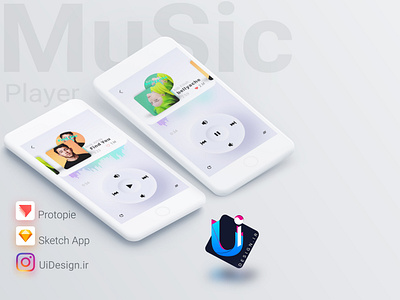 Music Player Concept Design