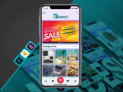 Ui/UX Mobile App Design (Online Store) adobe xd animation animation design app design inspiration online shop online store photoshop prototyping shopping app sketch uidesign uiux
