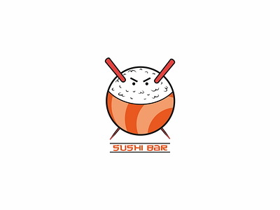 Sushi Bar logo design branding design logo sushi sushi logo vector