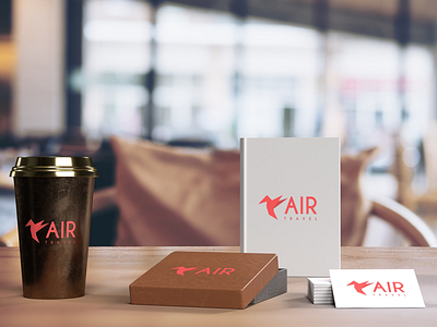 AIR TRAVEL Branding Elements