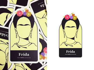 Frida Kahlo frida kahlo fridakahlo illustration stickermule stickers