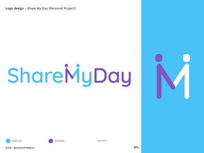 ShareMyDay - Logo Design branding design logo makeitmania