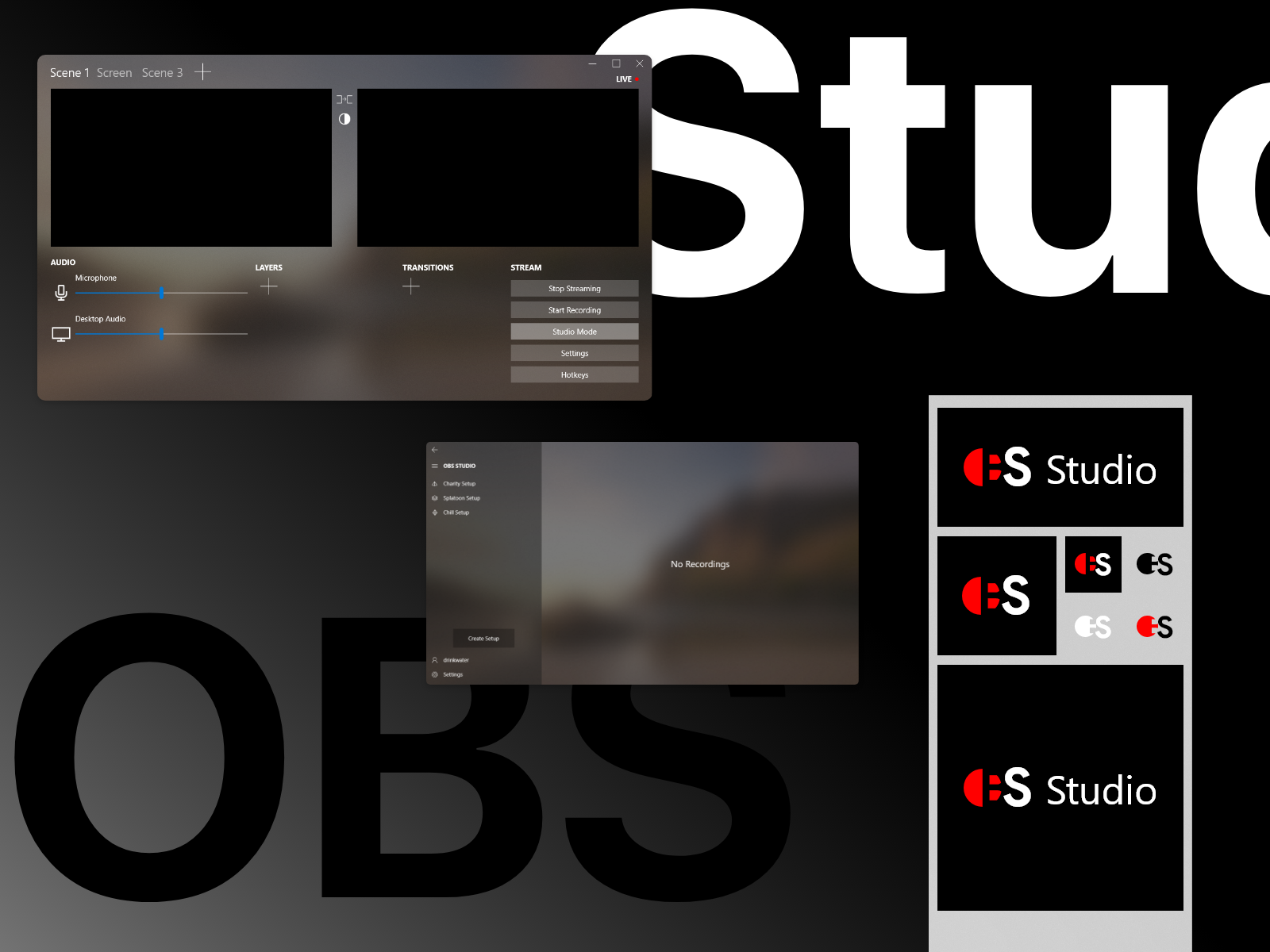 obs studio icon