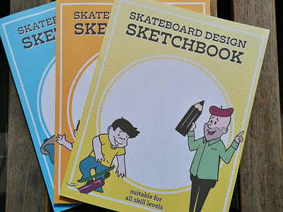 Skateboard sketchbook