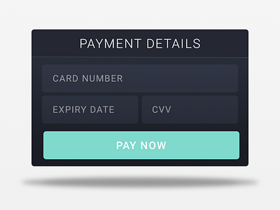 Day 2 - Credit Card Checkout 002 blue box card credit dailyui design flat green payment shadow
