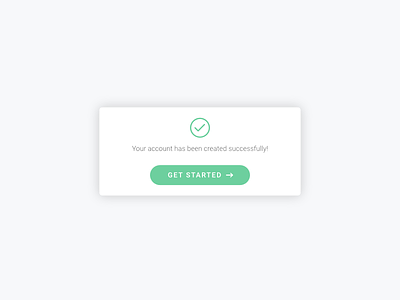 Flash Message - Day 11 (Created with Affinity Designer) affinity dailyui day011 design flash flat green pop up web