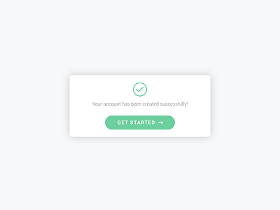 Flash Message - Day 11 (Created with Affinity Designer) affinity dailyui day011 design flash flat green pop up web