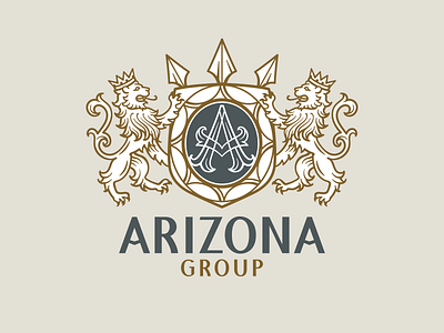 Arizona coat of arms emblem logo heraldic vector