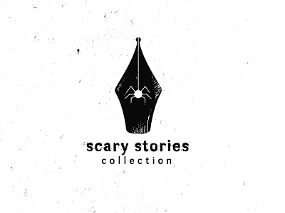 SS (for sale) art design logo pen scary spider storie