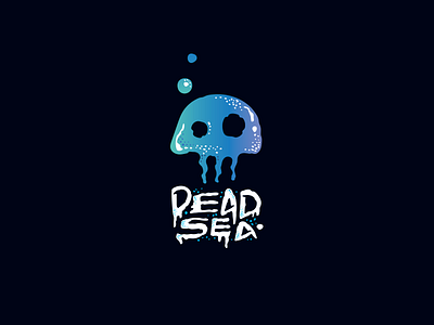 Dead Sea (for sale) art design logo logo design logodesign logotype medusa sea skull