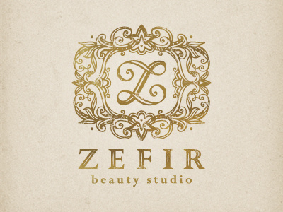 Beauty studio beauty logo ornament