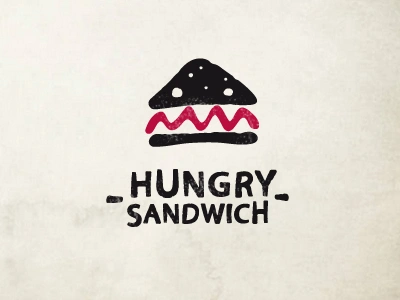 Hungry Sandwich (for sale) art hungry logo sandwich teeth