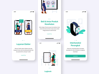 Onboarding Healthcare App app design onboarding ui user interface ux
