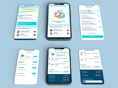 Healthcare Mobile App - Medical Prescription app branding design mobile app ui uiux user interface ux