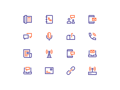 Network and Communication Icons communication icon icon design icon pack icon set icons icons set illustration network vector