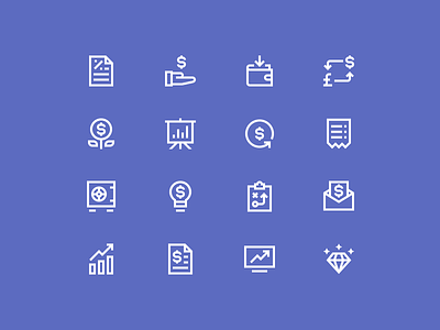 Business and Finance Icon business business and finance finance icon icon design icon pack icon set icons icons set outline icon vector