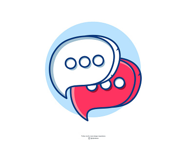chat or message " whatever " abstract brand branding character design chat creative design illustration logo message modern vector
