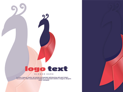 bird 3d abstract animal brand branding design illustration logo modern vector