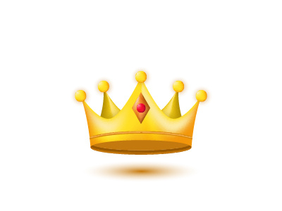 Crown 3d 3dicon brand branding creative crown design graphic design illustration logo modern ux vector