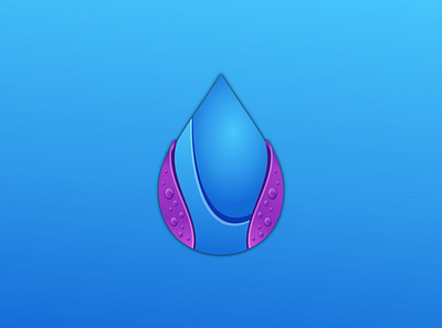 water 3d abstract brand branding business design illustration logo modern vector