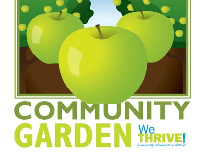 Community Garden Apples