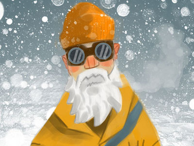Arctic arctic digital painting goggles zissou