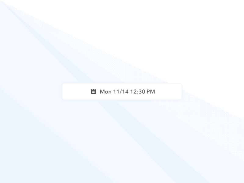 Custom Date Picker dates gif interaction time picker date picker calendar design design system sketch principle animation ux