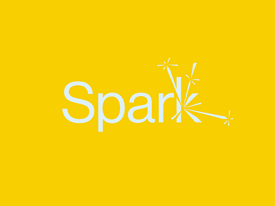 Spark logo concept logo spark vector