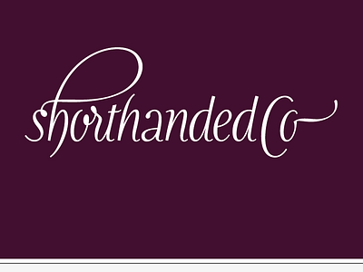 Shorthanded logotype