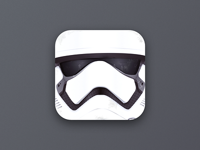 App Icon 005 app dailyui icon star wars storm trooper