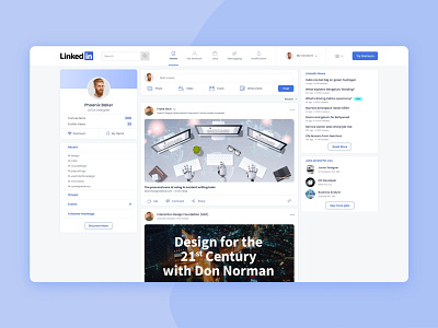 LinkedIn Dashboard