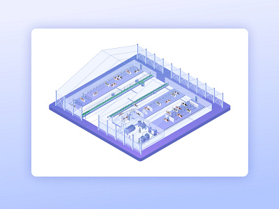 Milk Production Isometric