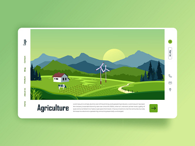 Smart Farming Landing Page