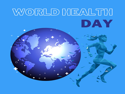 World Health Day Post banner branding design graphic design holiday post illustration post poster vector world health day