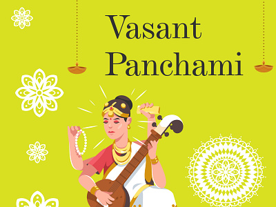 Vasant Panchami Design Social Media