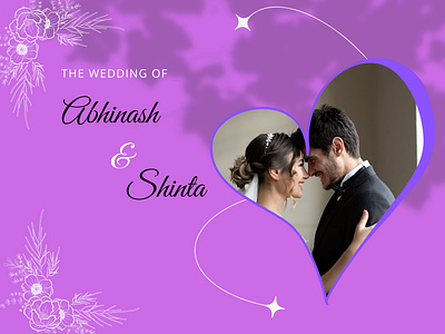 The Wedding Page Design