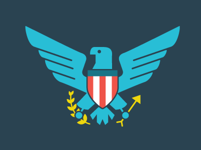Icons for Peter G. Peterson Foundation america bird design egal graphic iconography icons illustration political shield vector