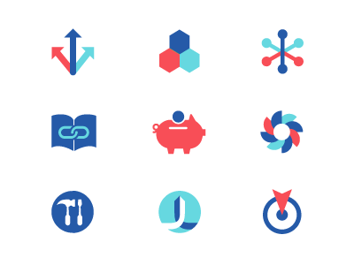 icons for Bloomberg Philanthropies