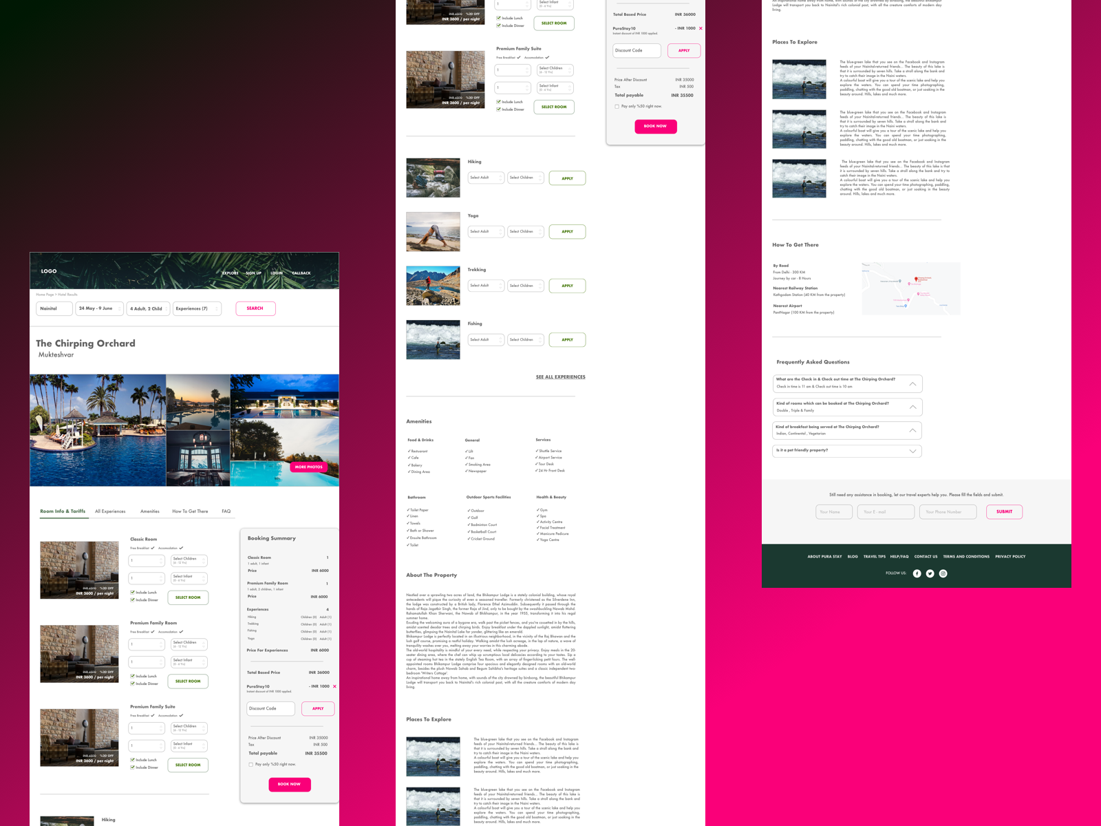 Hotel Booking by DigitalGrowin on Dribbble