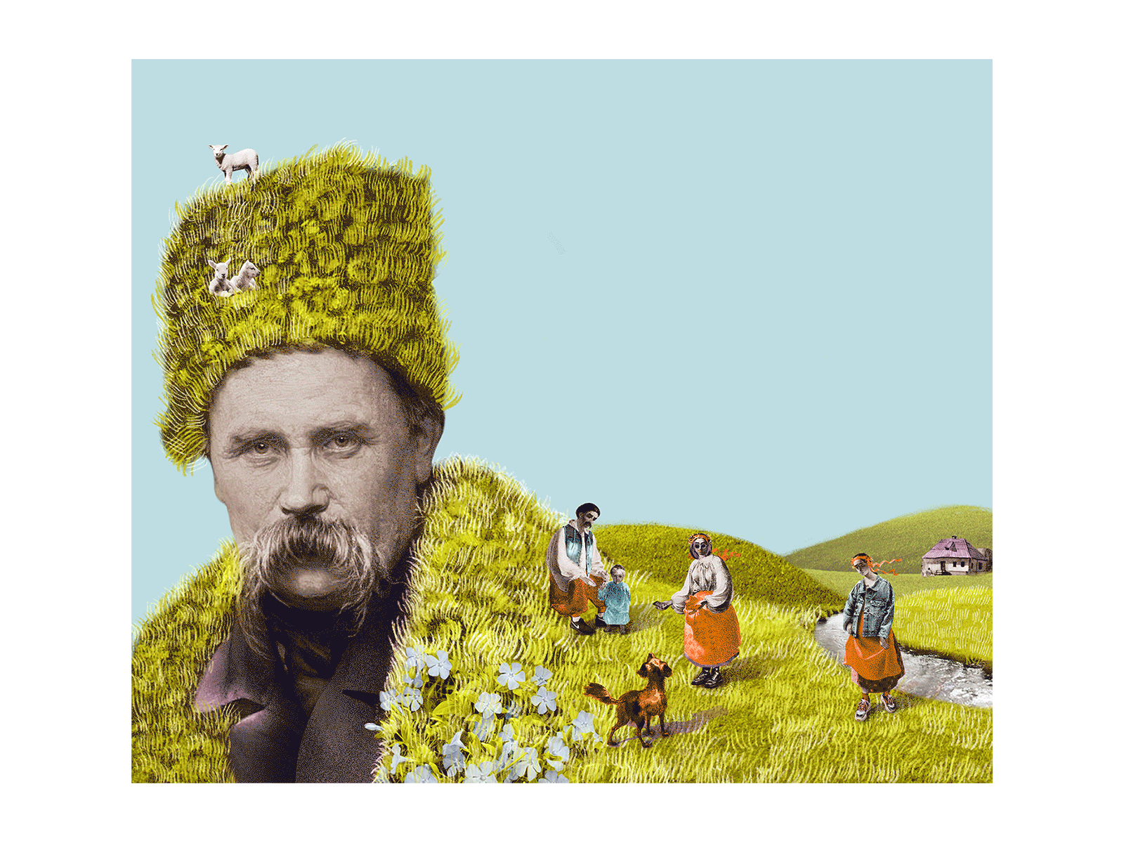 Taras Shevchenko animation collage heritage taras shevchenko ukraine